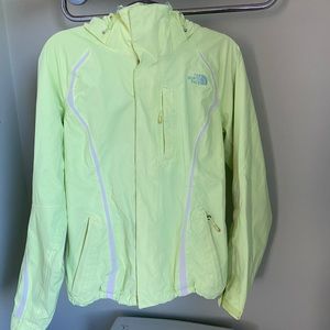 The North Face Lime Green/Sky Blue Jacket